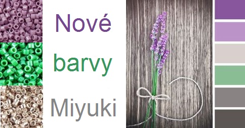 Miyuki nové barvy